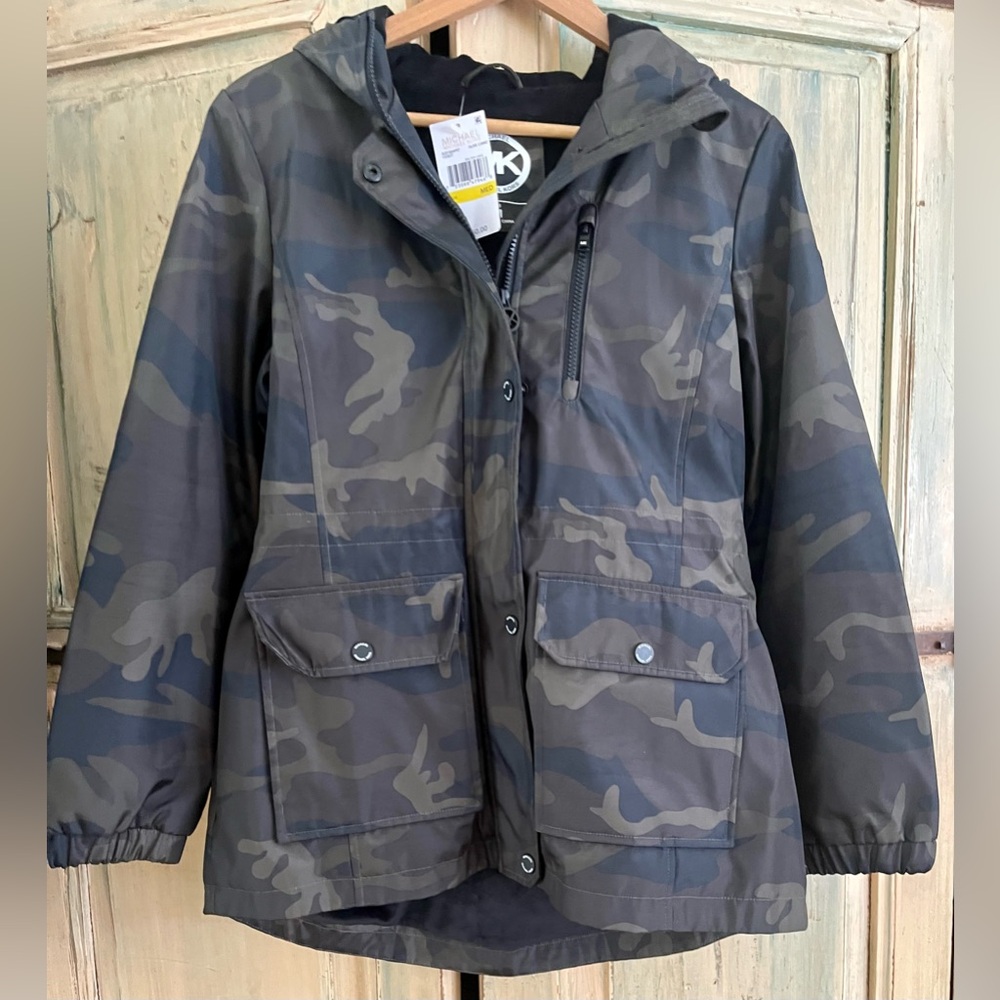 Brand New with Tags Women’s MICHAEL Michael Kors Camouflage Jacket Coat size M